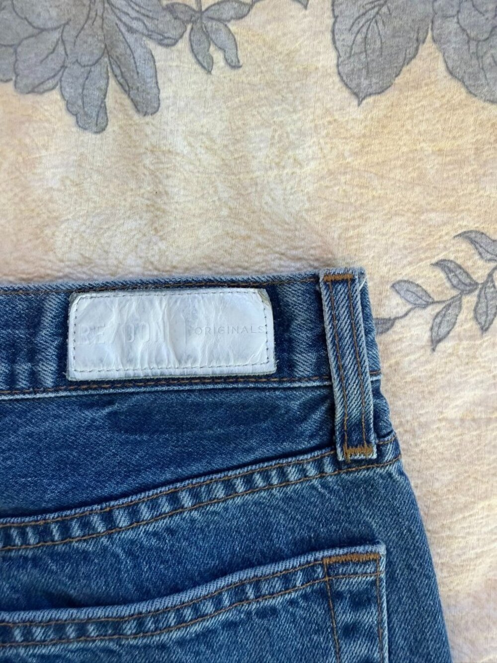 RE/DONE Originals High-Rise Cropped Jeans – Size 27 - Picture 8 of 8